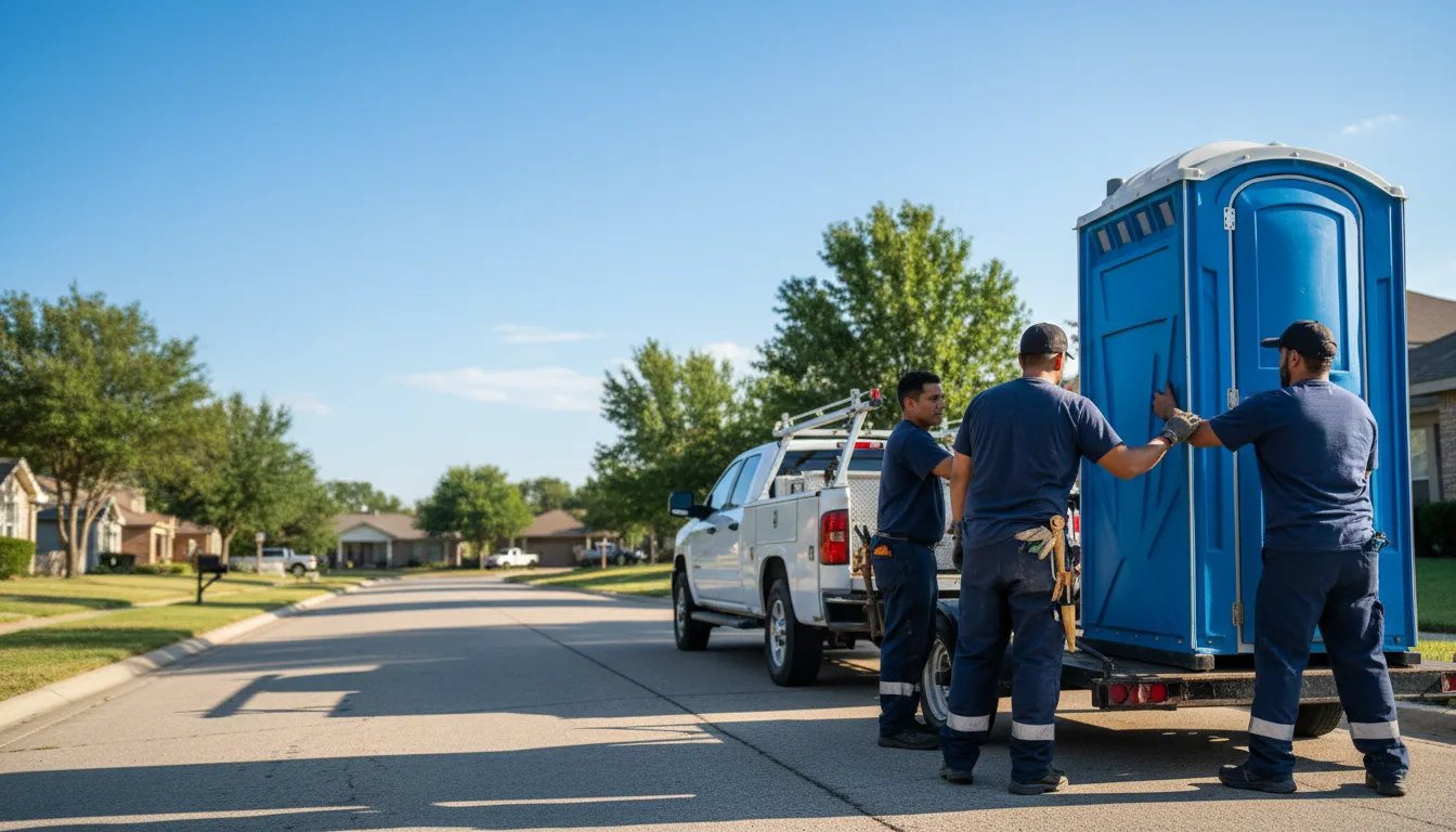 Portable Toilet Rental in Emden, MO near me